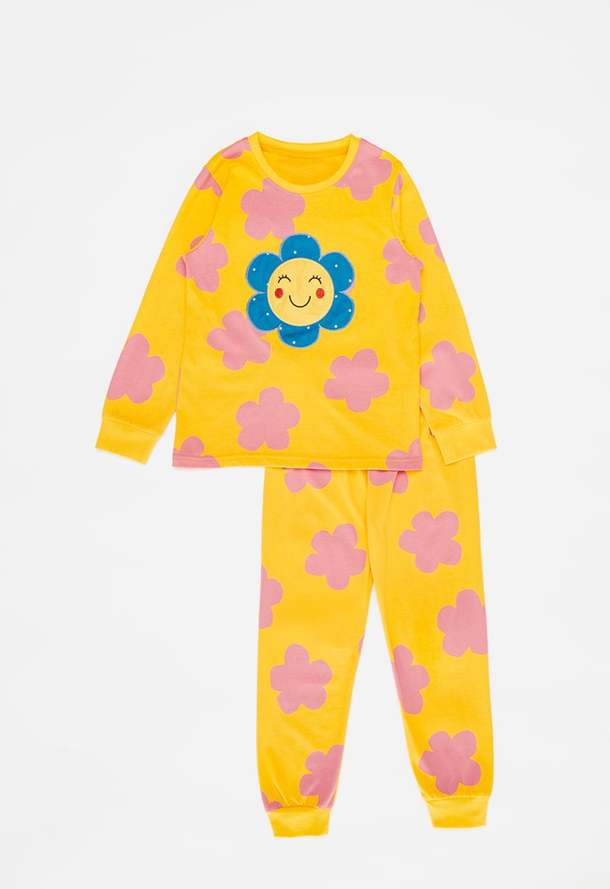 Pop Candy - Applique print pj set - orange