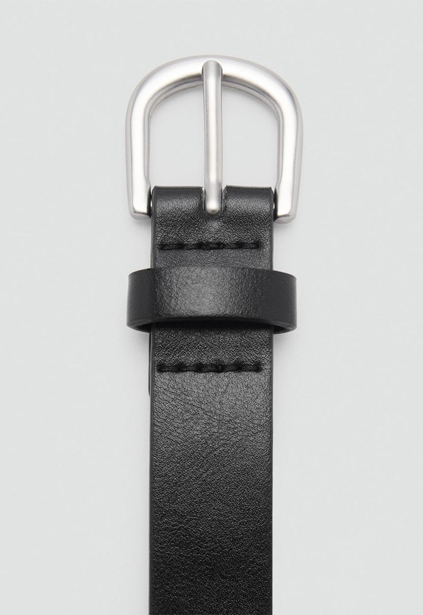 MANGO - Belt albert - black