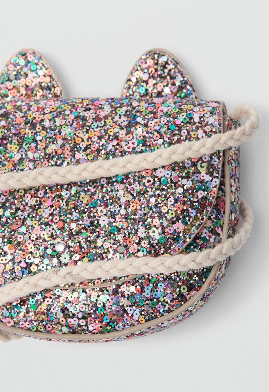 MANGO - Mini bag newparty - pink