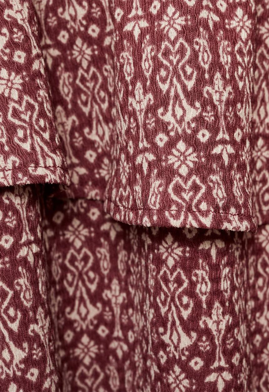 MANGO - Skirt selena - dark red