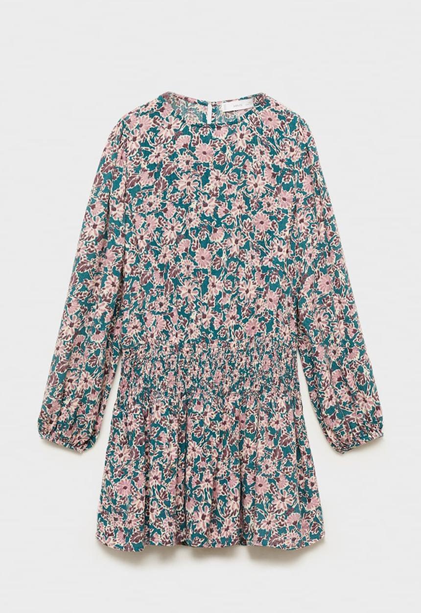 MANGO - Dress laina - pink