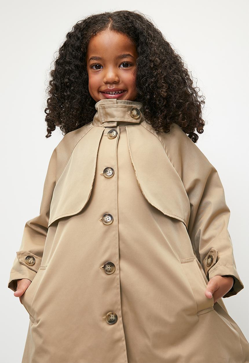 Pop Candy - Trench coat - beige