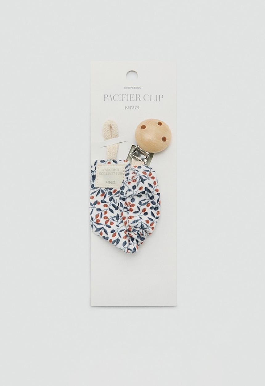 MANGO - Pacifier clip sidneyc - natural