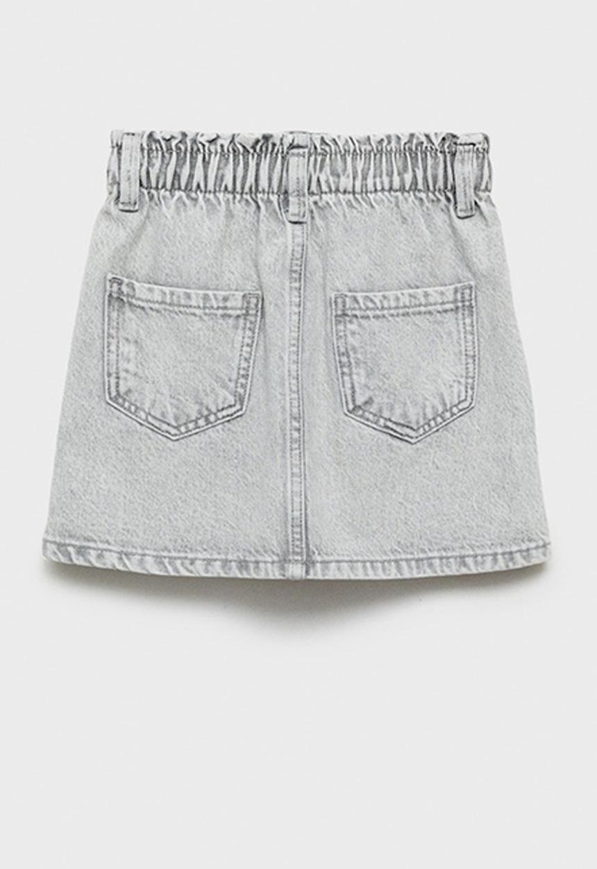 MANGO - Skirt cindy8 - open gray