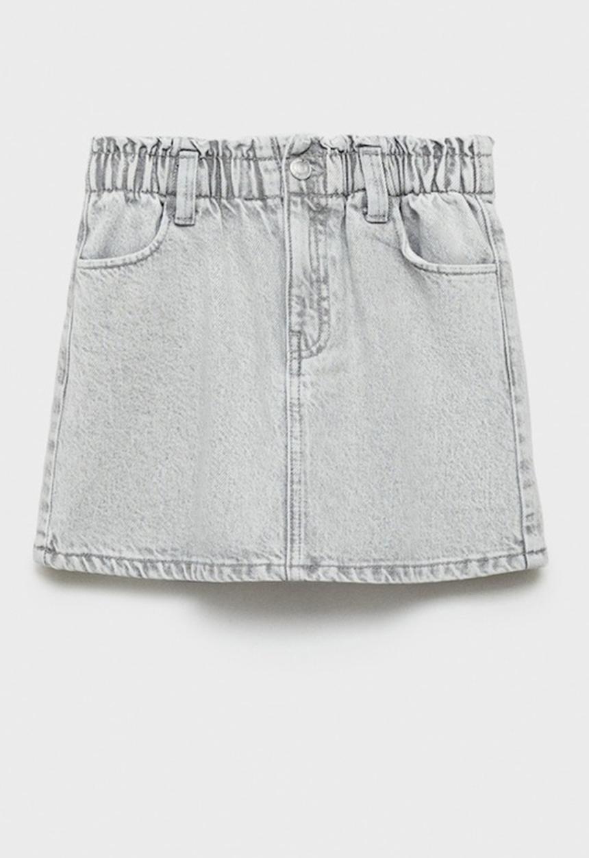 MANGO - Skirt cindy8 - open gray