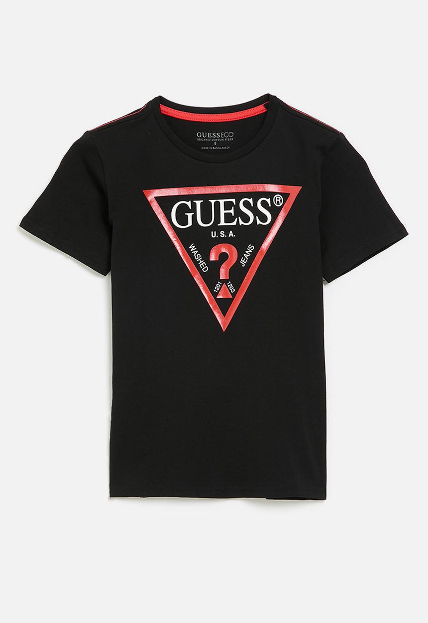 GUESS - Short sleeve T-shirt_core - jet black 