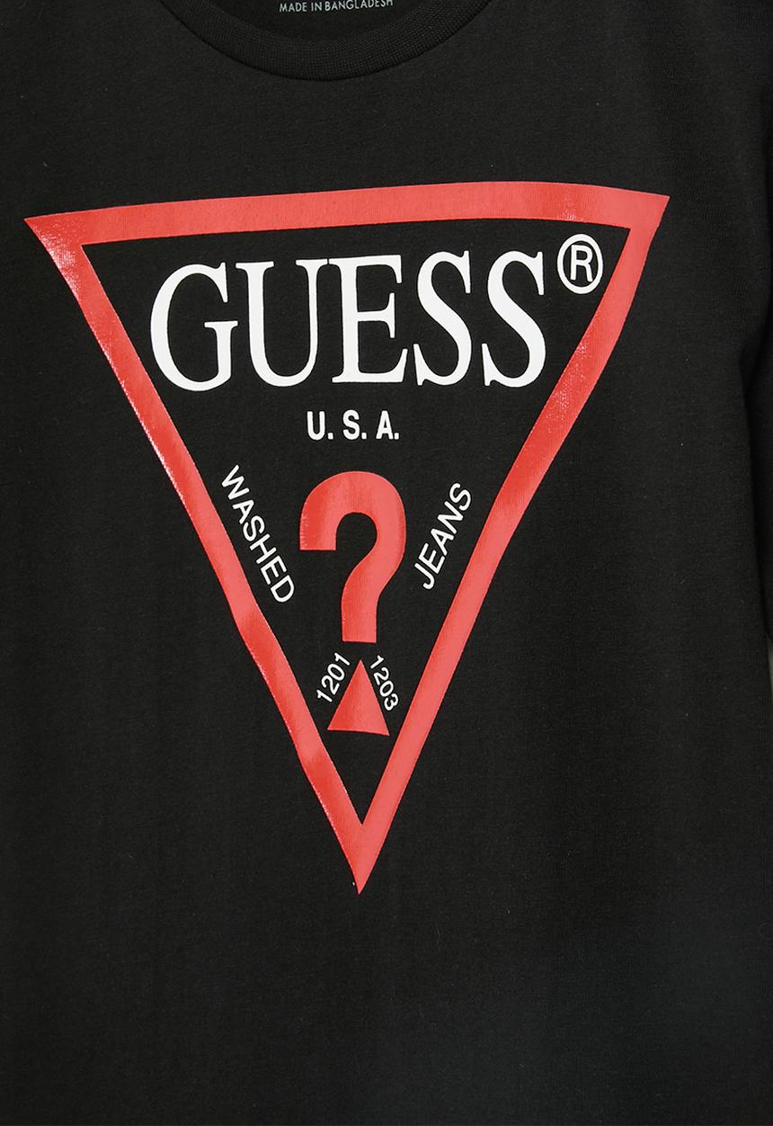GUESS - Short sleeve T-shirt_core - jet black 
