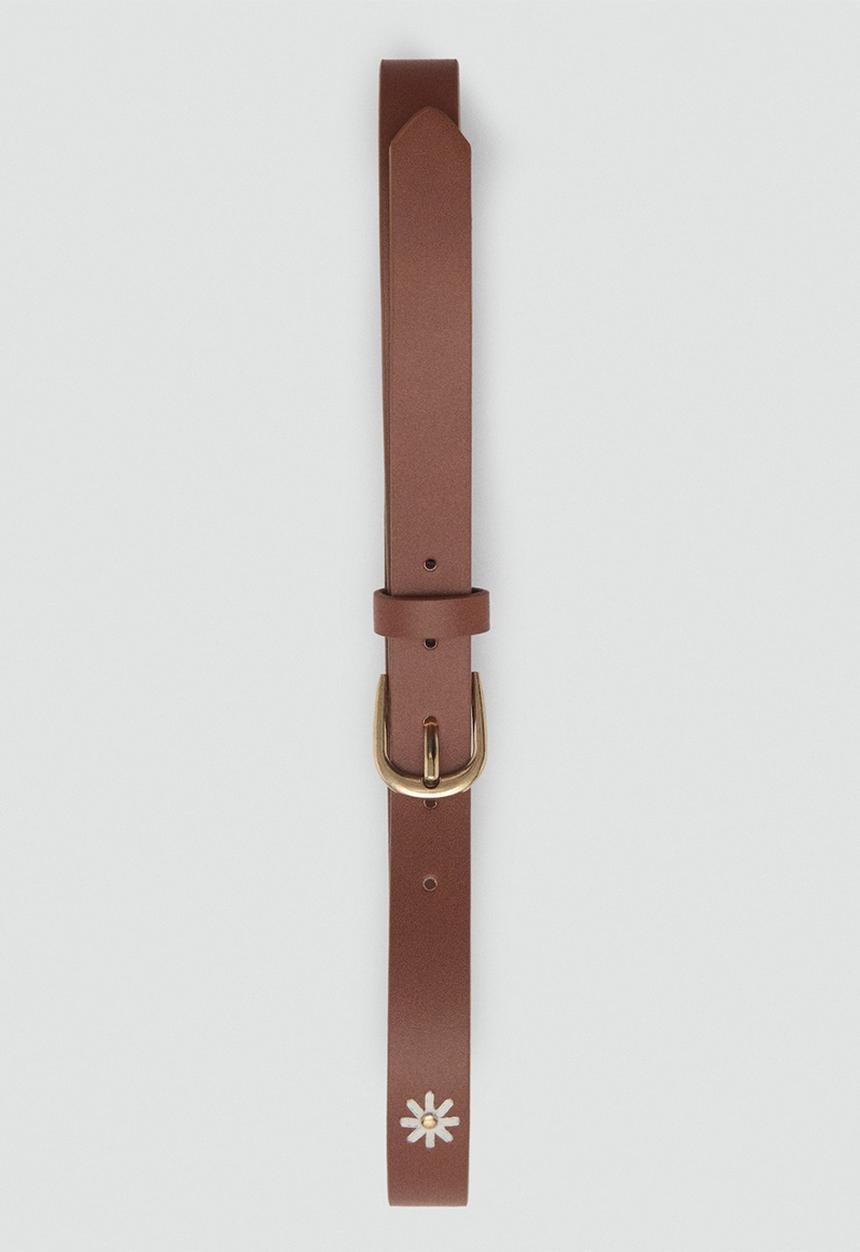MANGO - Belt marga - brown