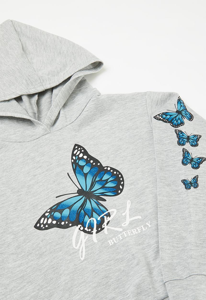Pop Candy - Hooded trackset -grey