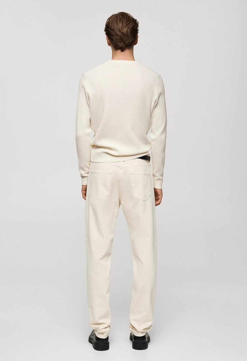 MANGO - Sweater Antigua - Offwhite