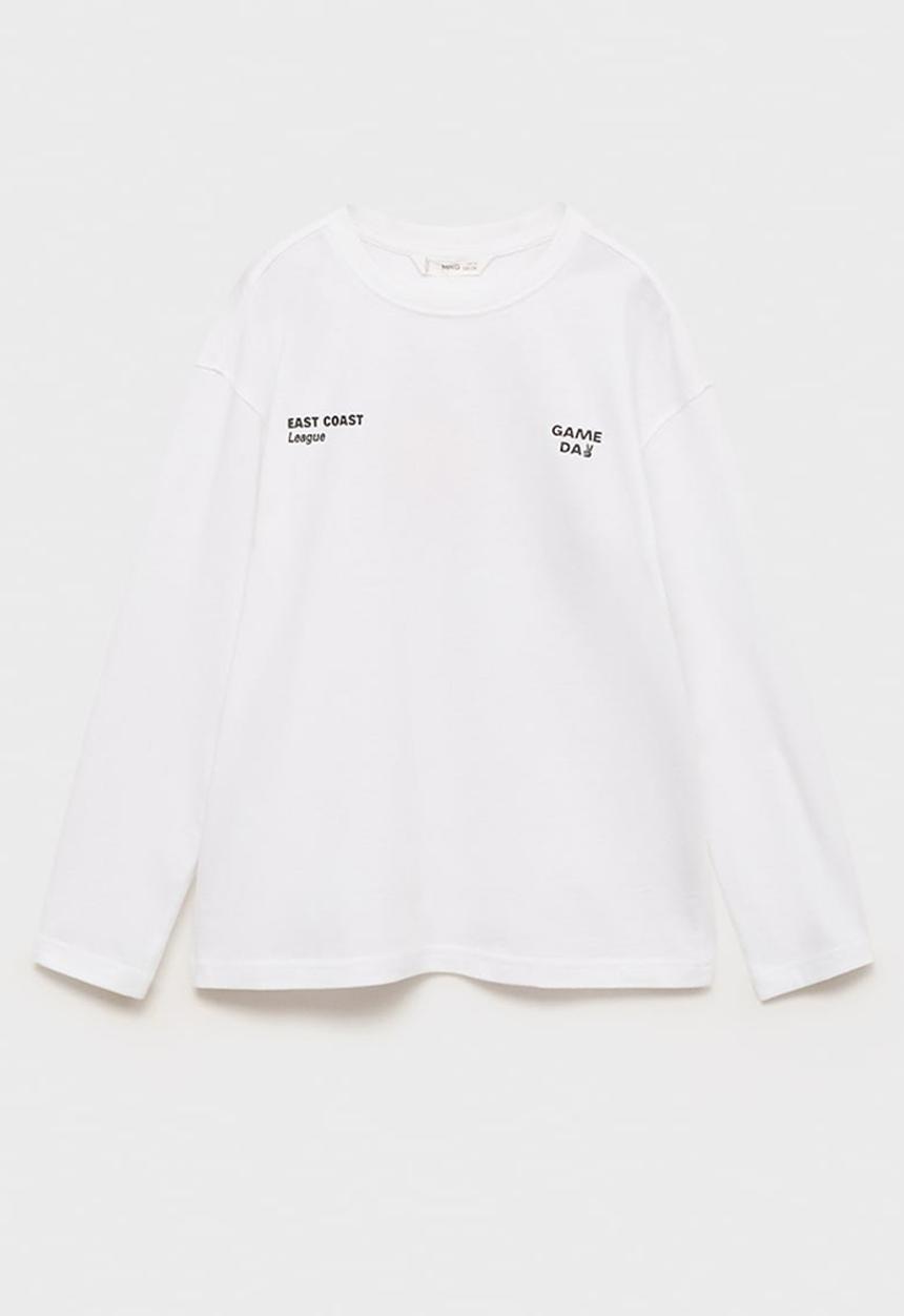 MANGO - T-shirt shot - natural