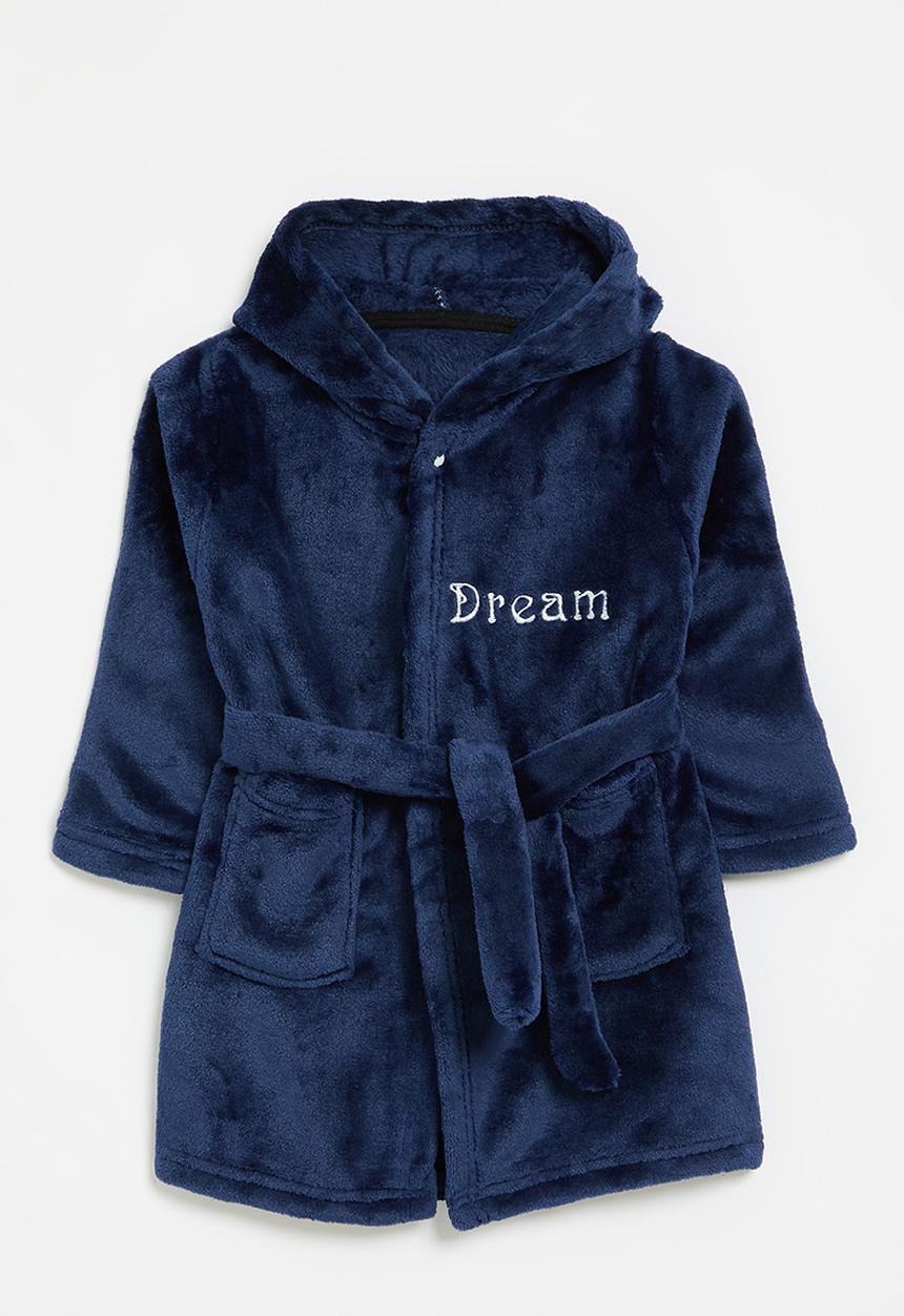 Pop Candy - Hooded gown-navy blue