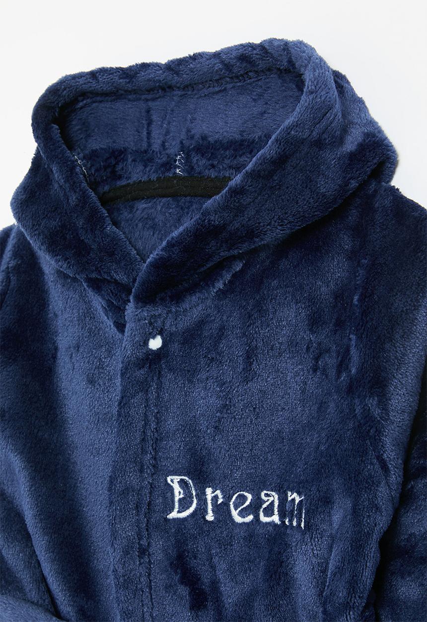 Pop Candy - Hooded gown-navy blue