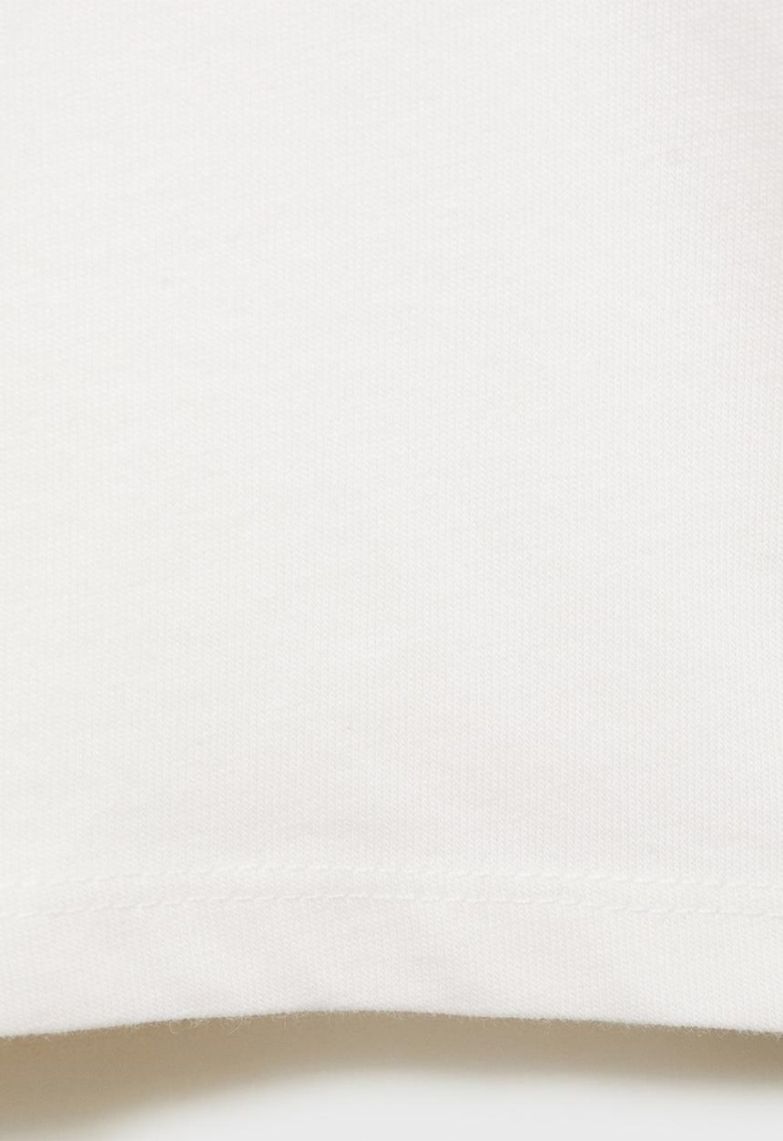 MANGO - T-shirt hidden - natural