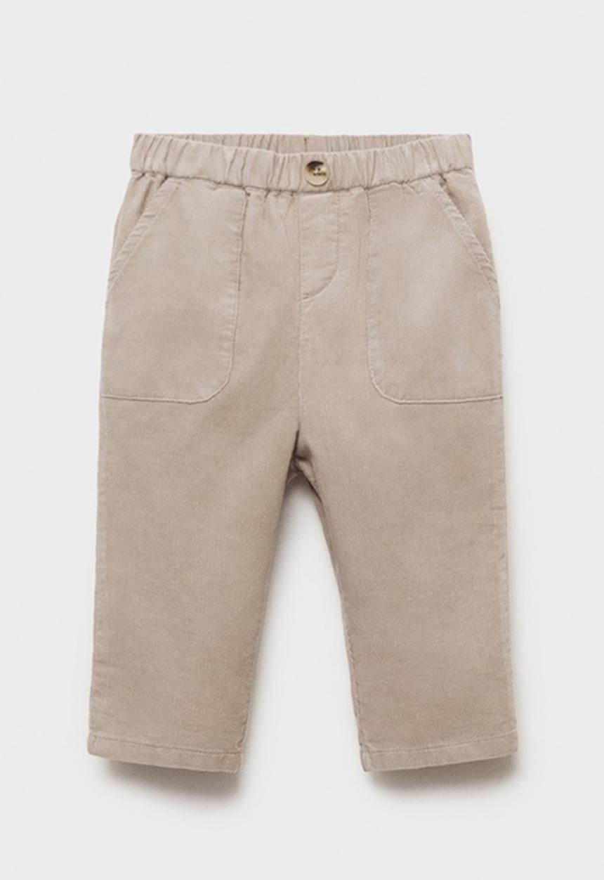MANGO - Trousers bigai - dark grey