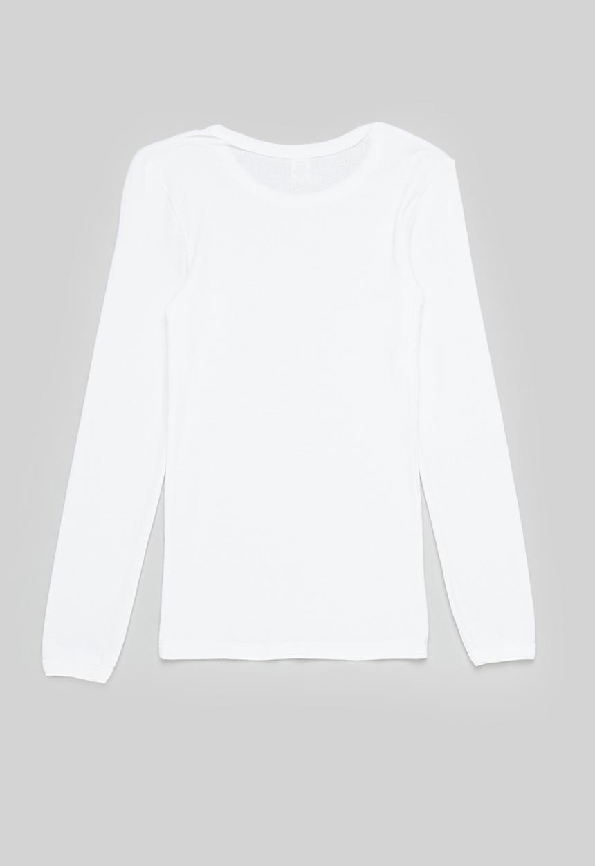 Pop Candy - 3 pack long sleeve - white 