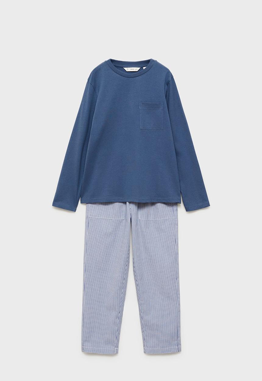 MANGO - Pyjama somo - medium blue