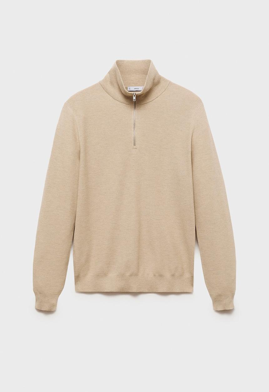 MANGO - Sweater Tenp - Sand