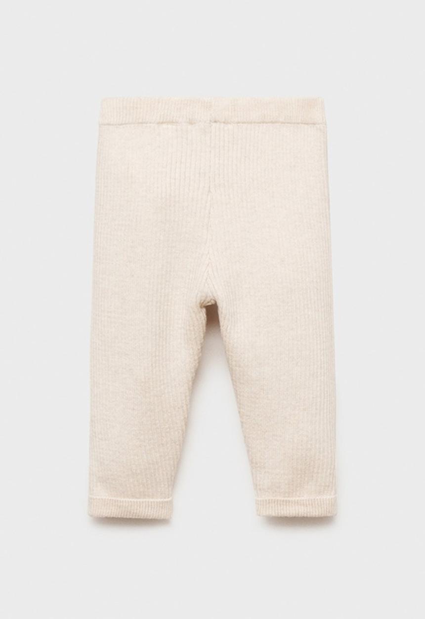 MANGO - Leggings lea - light/pastel brown