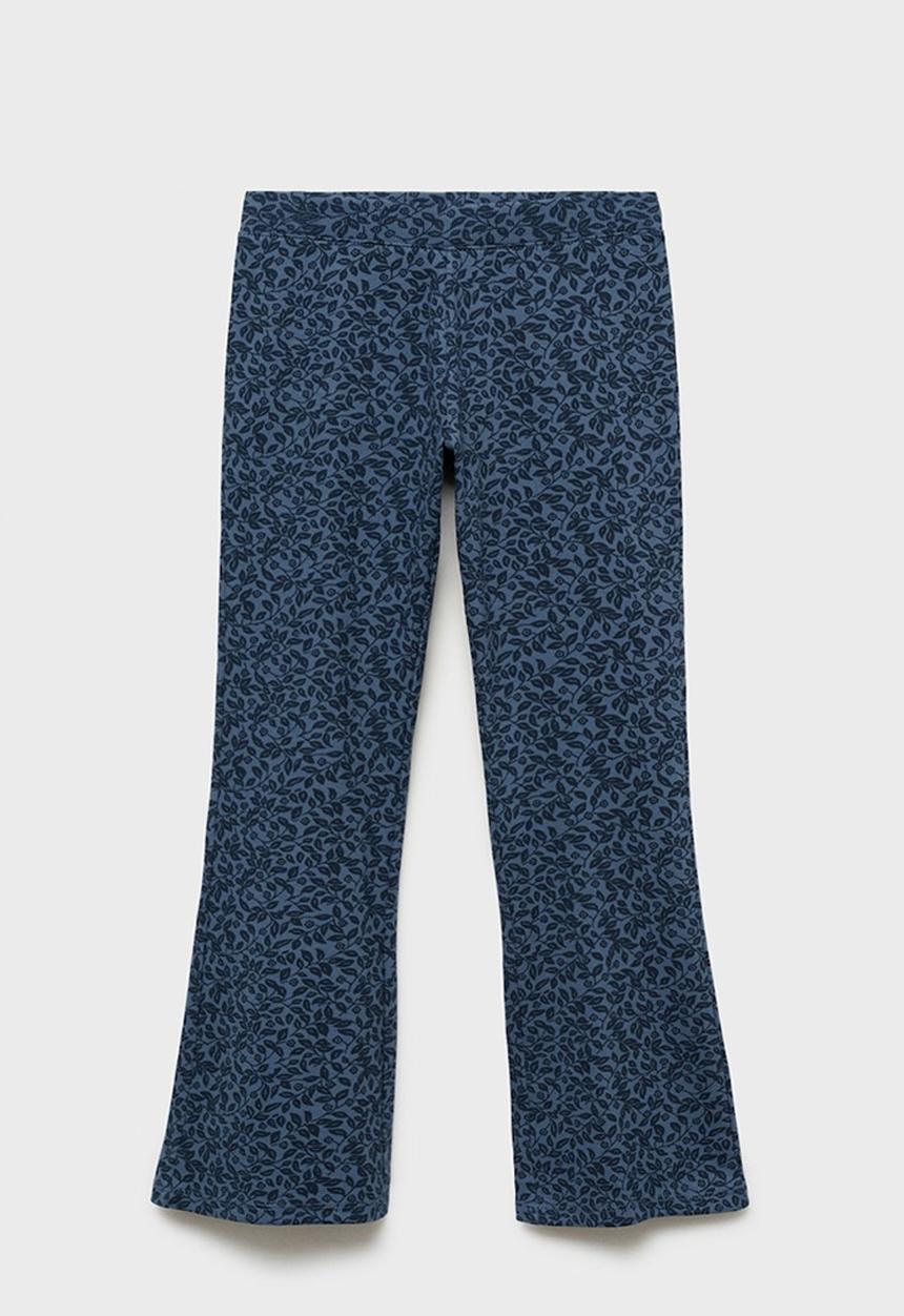 MANGO - Leggings planti - medium blue