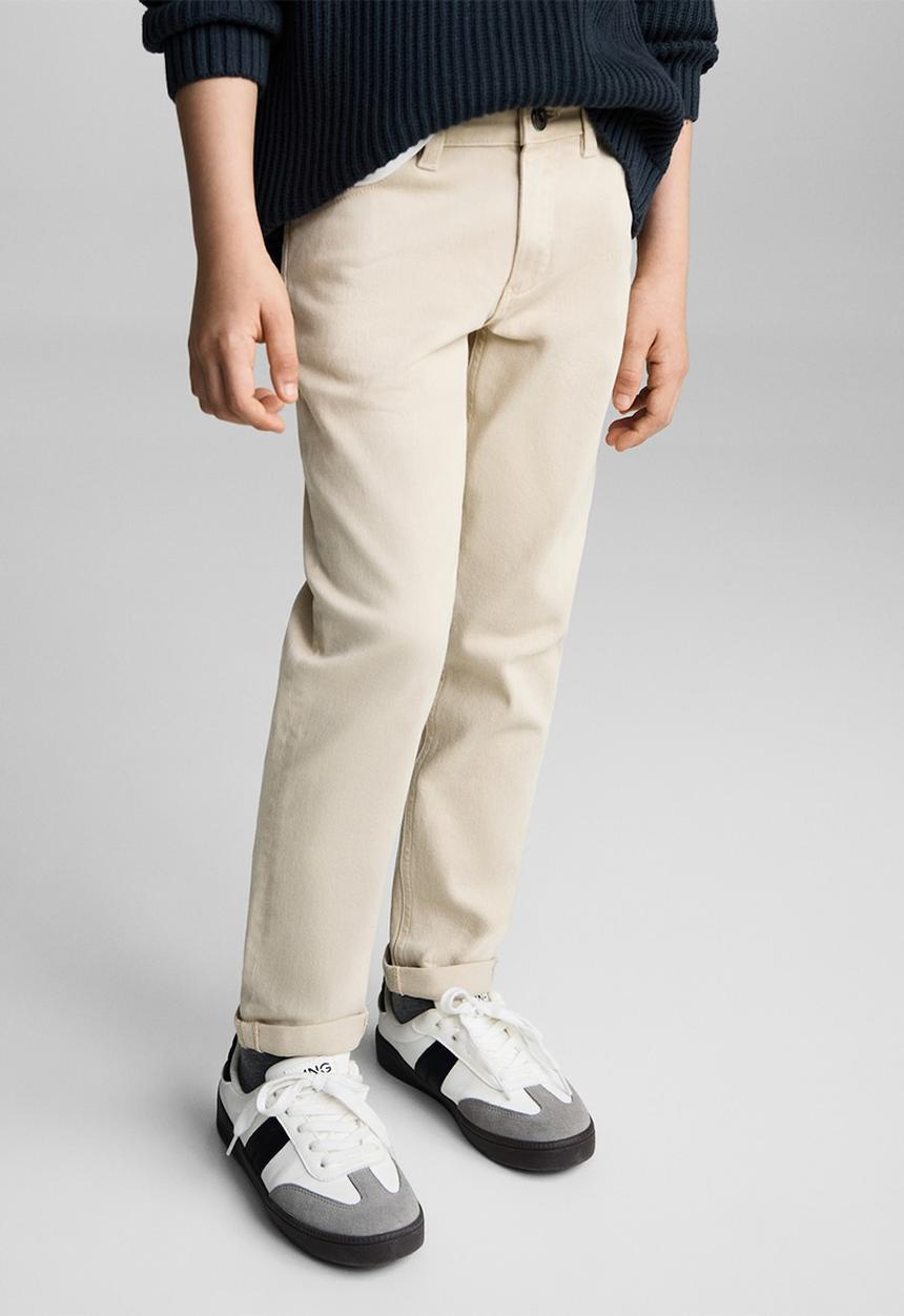 MANGO - Trousers peru7 - light beige