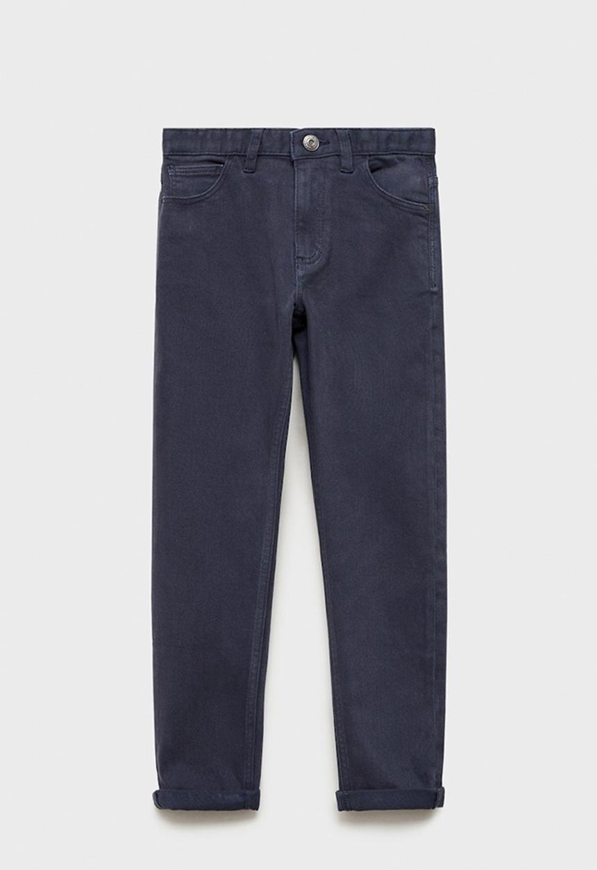 MANGO - Trousers peru7 - navy