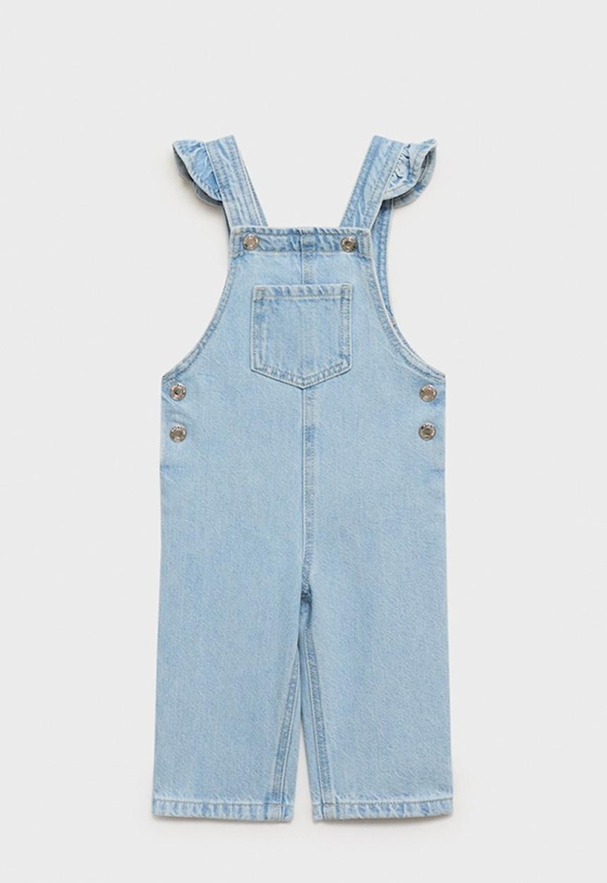 MANGO - Overall emille - open blue