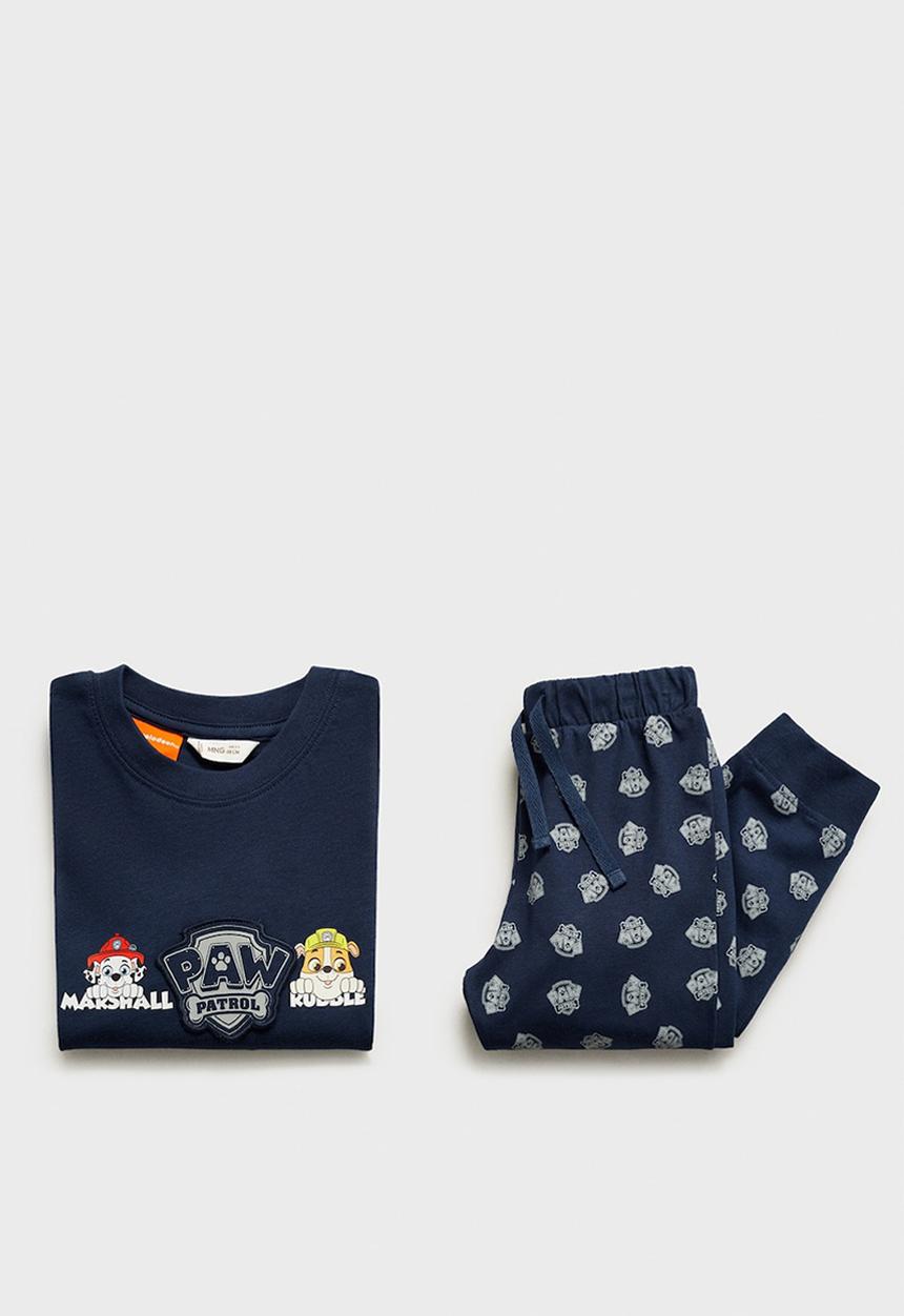MANGO - Pyjama pawpy - navy