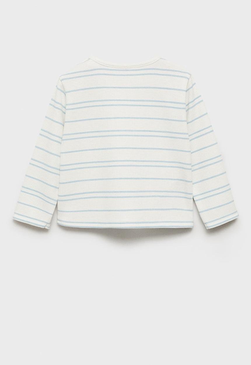 MANGO - T-shirt jose - light pastel blue