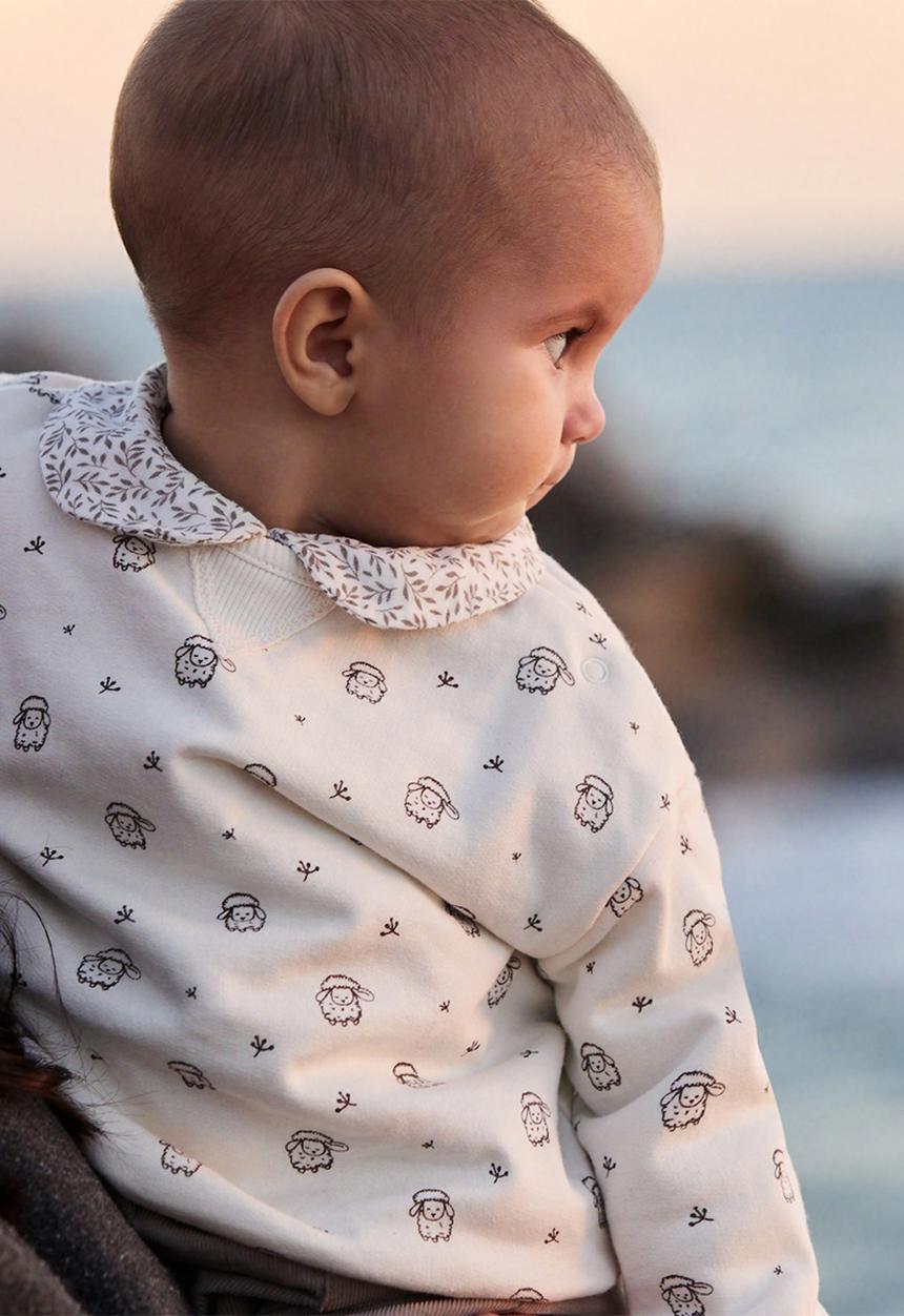 MANGO - Sweatshirt lamb - natural white