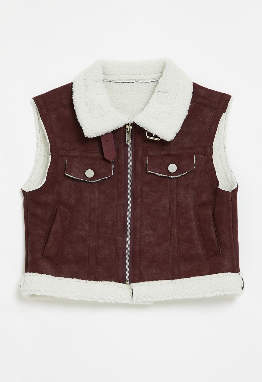 Pop Candy - Gilet - maroon