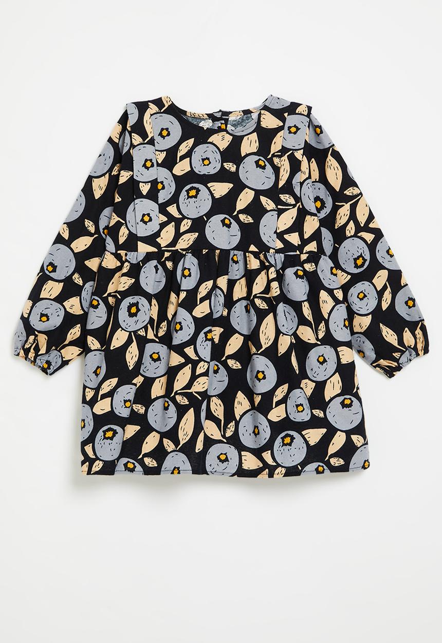 Pop Candy - Printed blueberry dress -multi