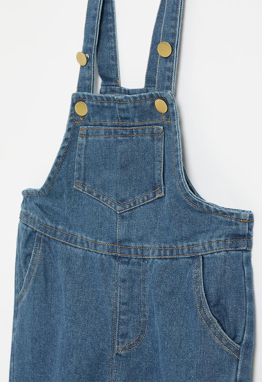 Pop Candy - Denim dungaree - blue