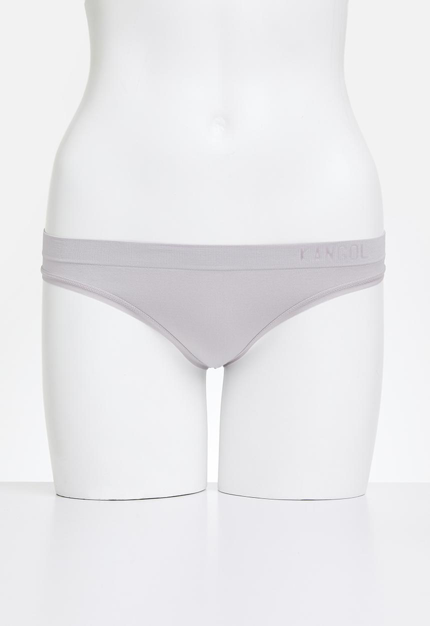 KANGOL - 3 pack seamless thongs - red/chai mocca/silver ice