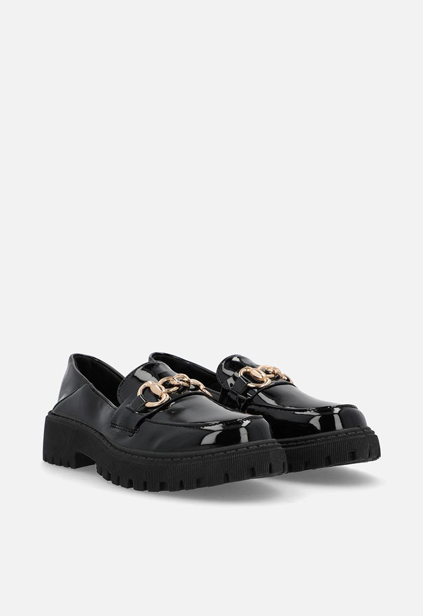Pop Candy - Chain loafers-black