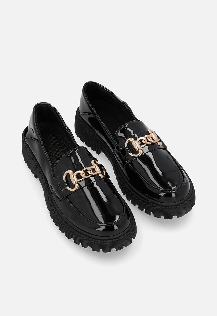 Pop Candy - Chain loafers-black