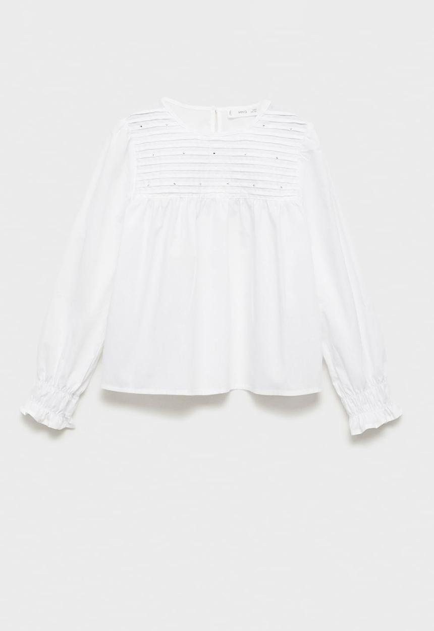 MANGO - Shirt leela - white
