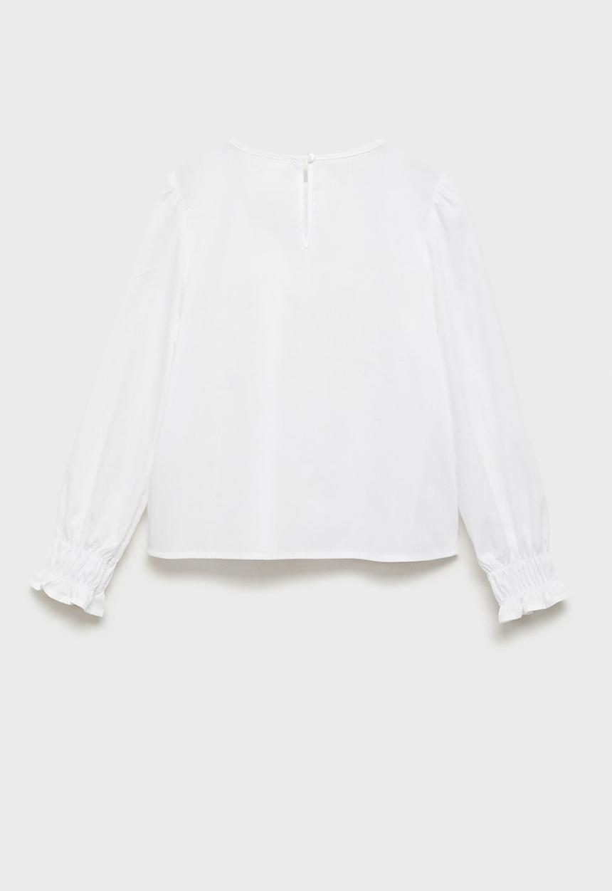 MANGO - Shirt leela - white