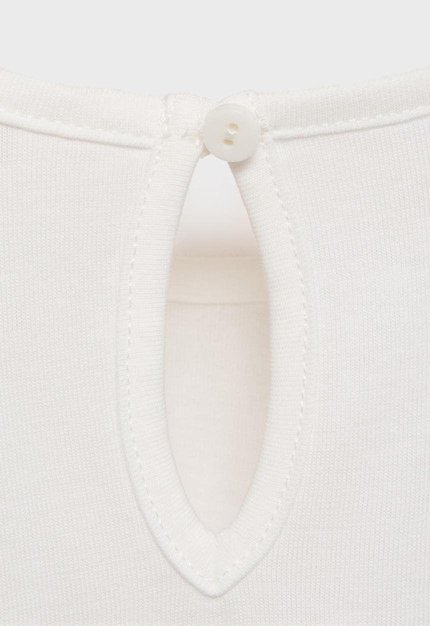 MANGO - T-shirt italy - natural