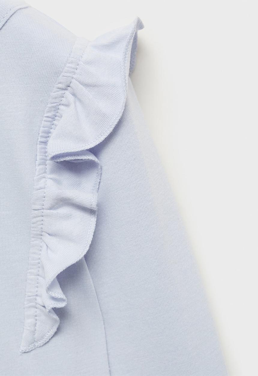 MANGO - T-shirt italy - light pastel blue