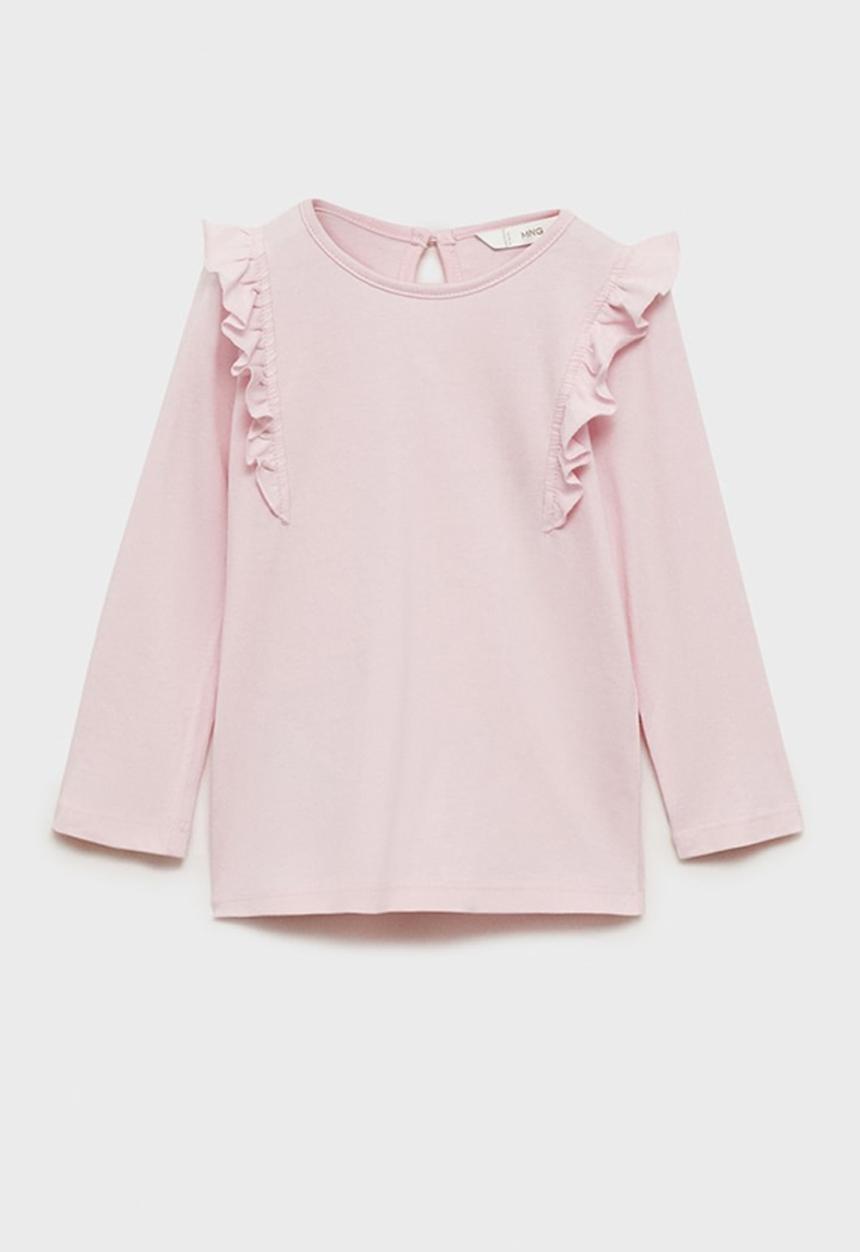 MANGO - T-shirt italy - pink