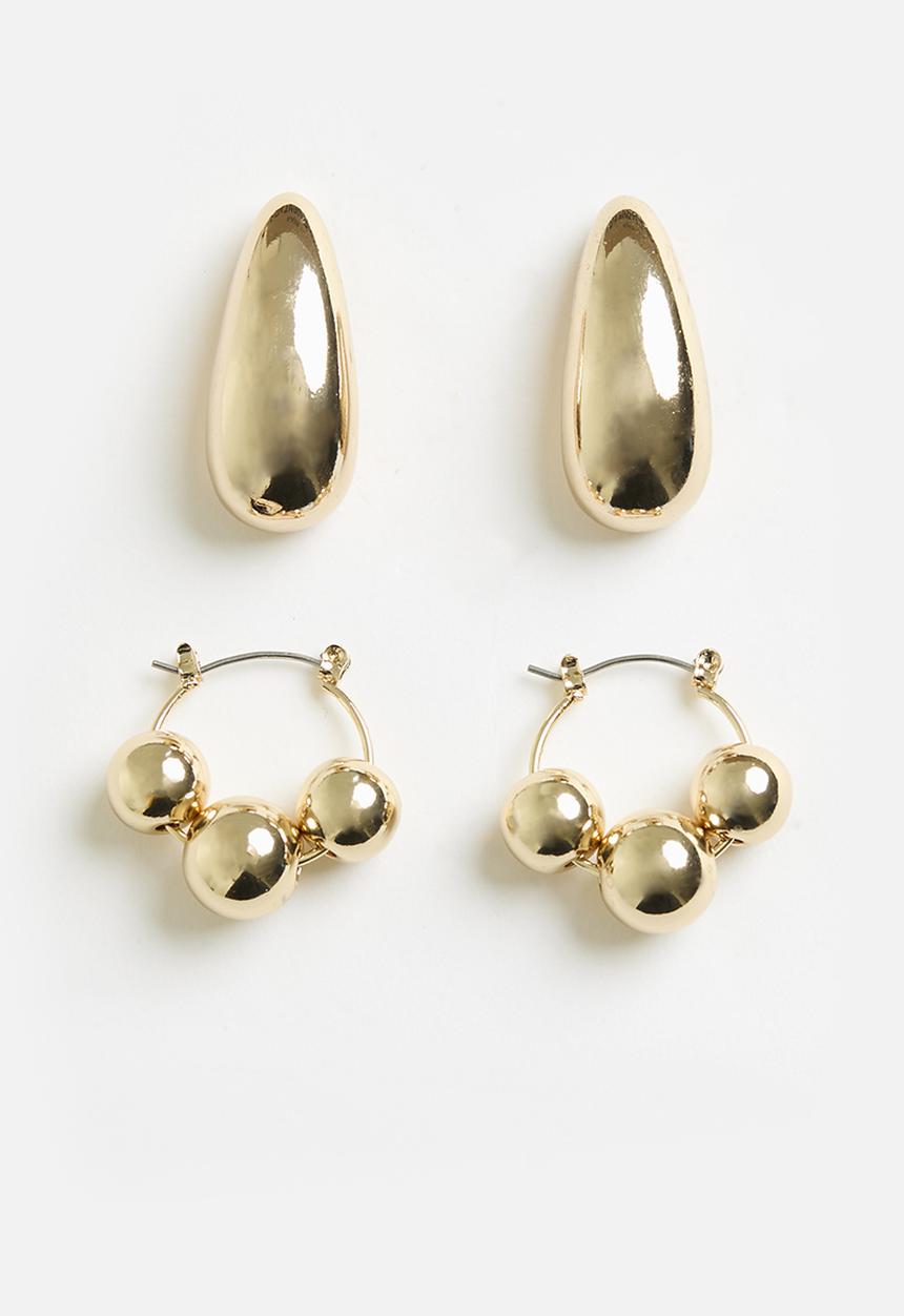 Tessa Design - Adriana earring set - gold