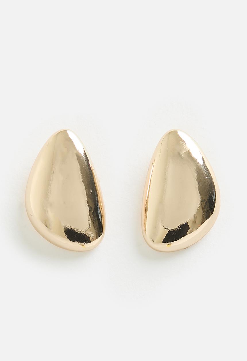 Tessa Design - Giorgia large disk earring - gold