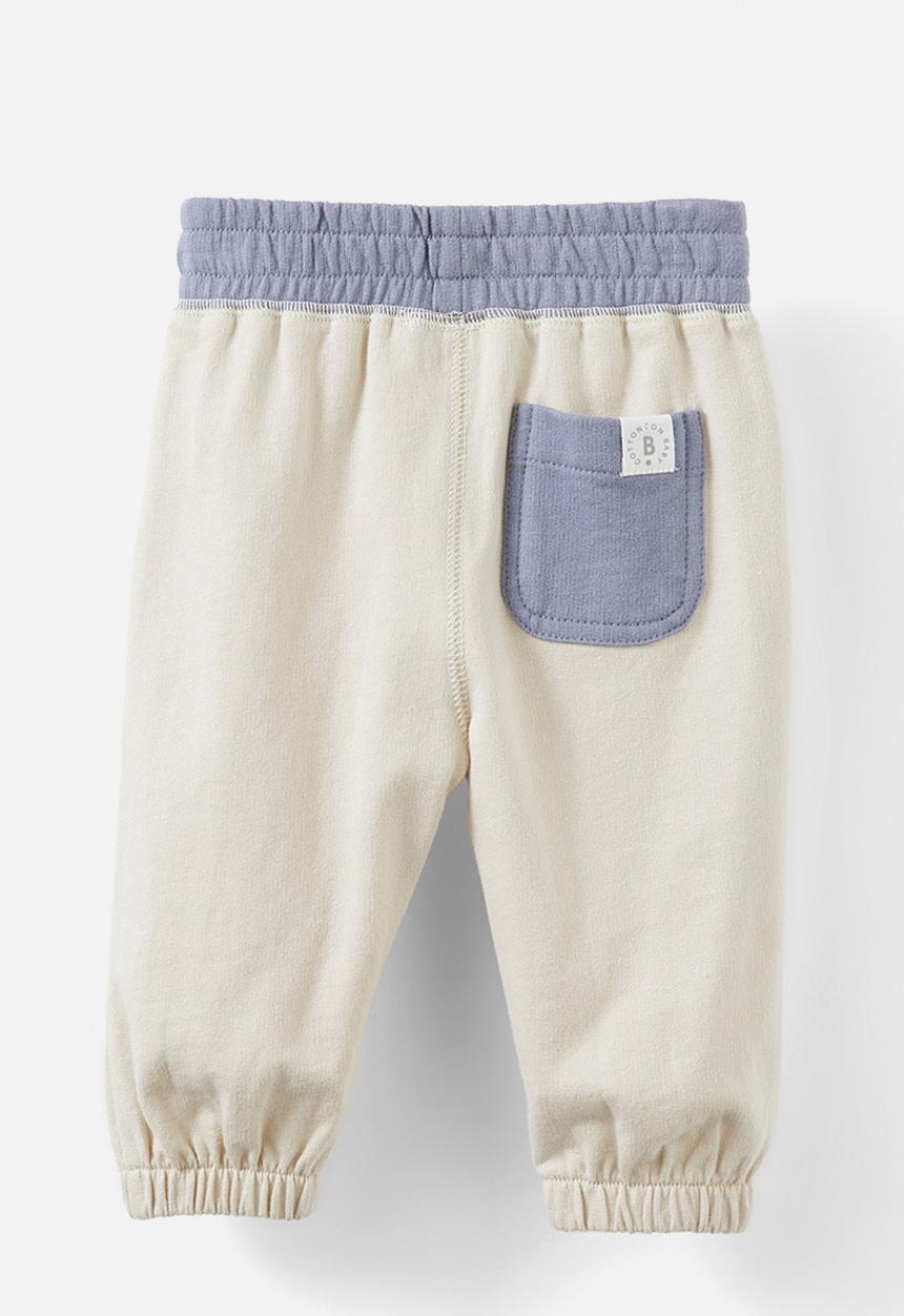 Cotton On - Felix trackpant - rainy day/colourblock