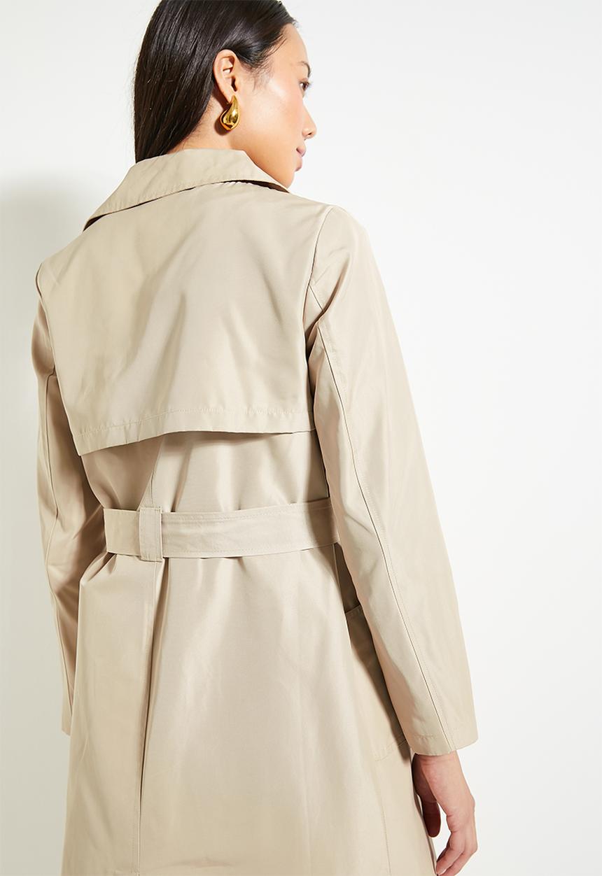 Superbalist - Belted Trench Coat -Beige
