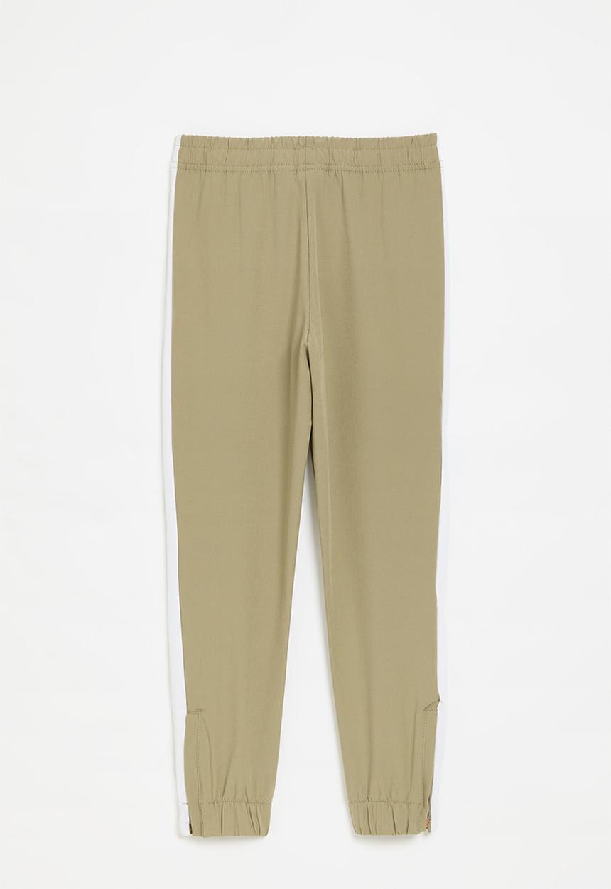 SOVIET - Boys colour block trackpant - khaki