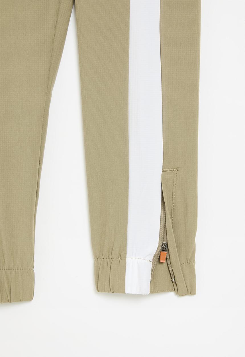 SOVIET - Boys colour block trackpant - khaki
