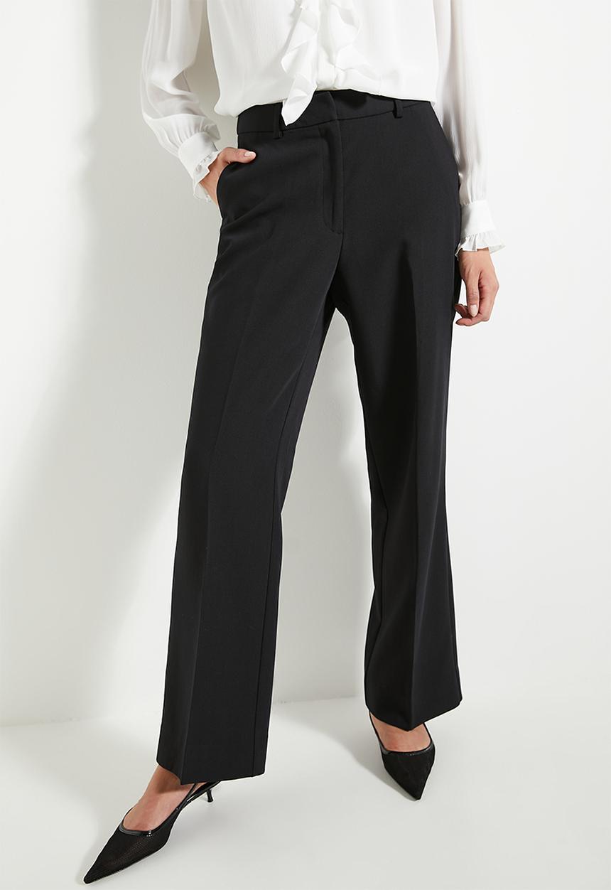 Pringle of Scotland - Pringle ash straight leg pants - black	
