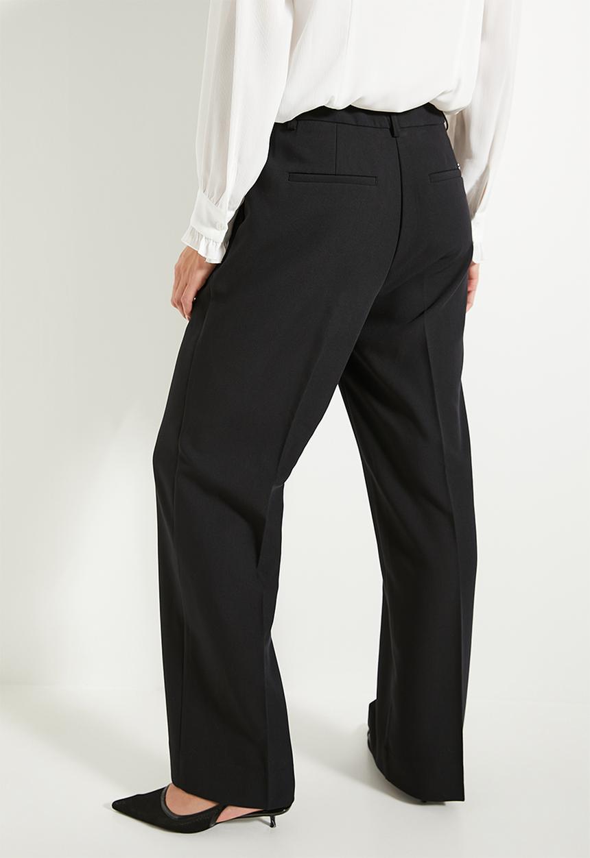 Pringle of Scotland - Pringle ash straight leg pants - black	