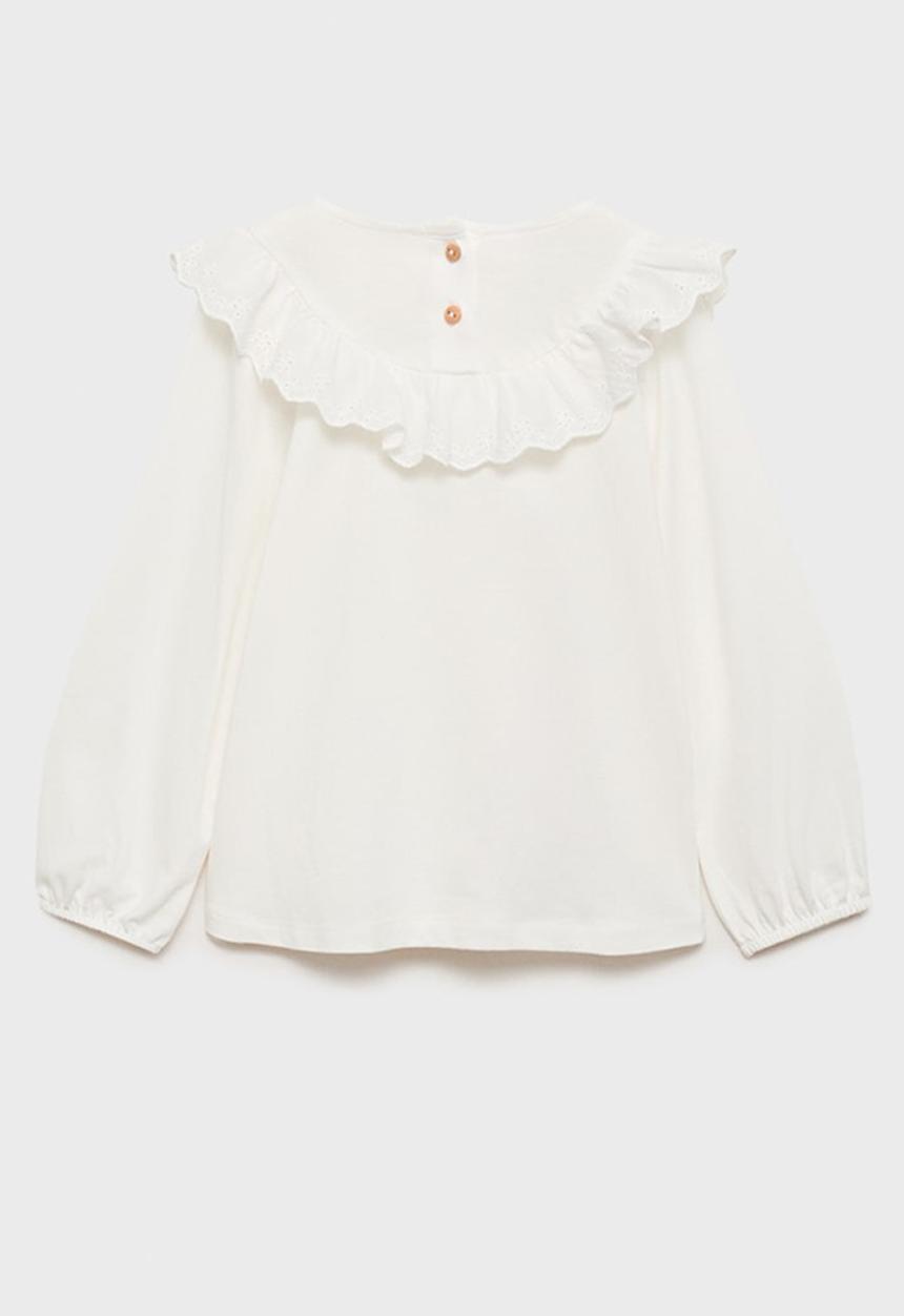 MANGO - T-shirt isabella - natural